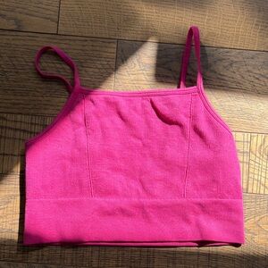 Fabletics Pink Crop Top